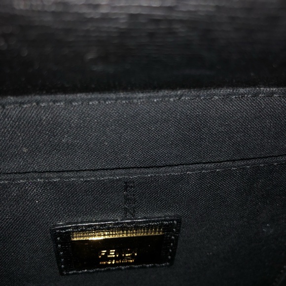 Authentic FENDI Limited Edition Bag monster face; high quality hard leather - Picture 7 of 8